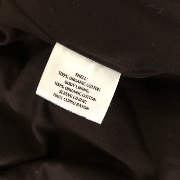 Eileen Fisher Corduroy Asymmetric Zip Coat Jacket - Picture 7 of 7